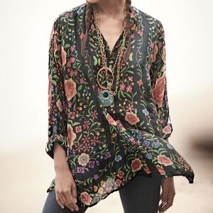 Johnny Was Emby Button Down Shirt